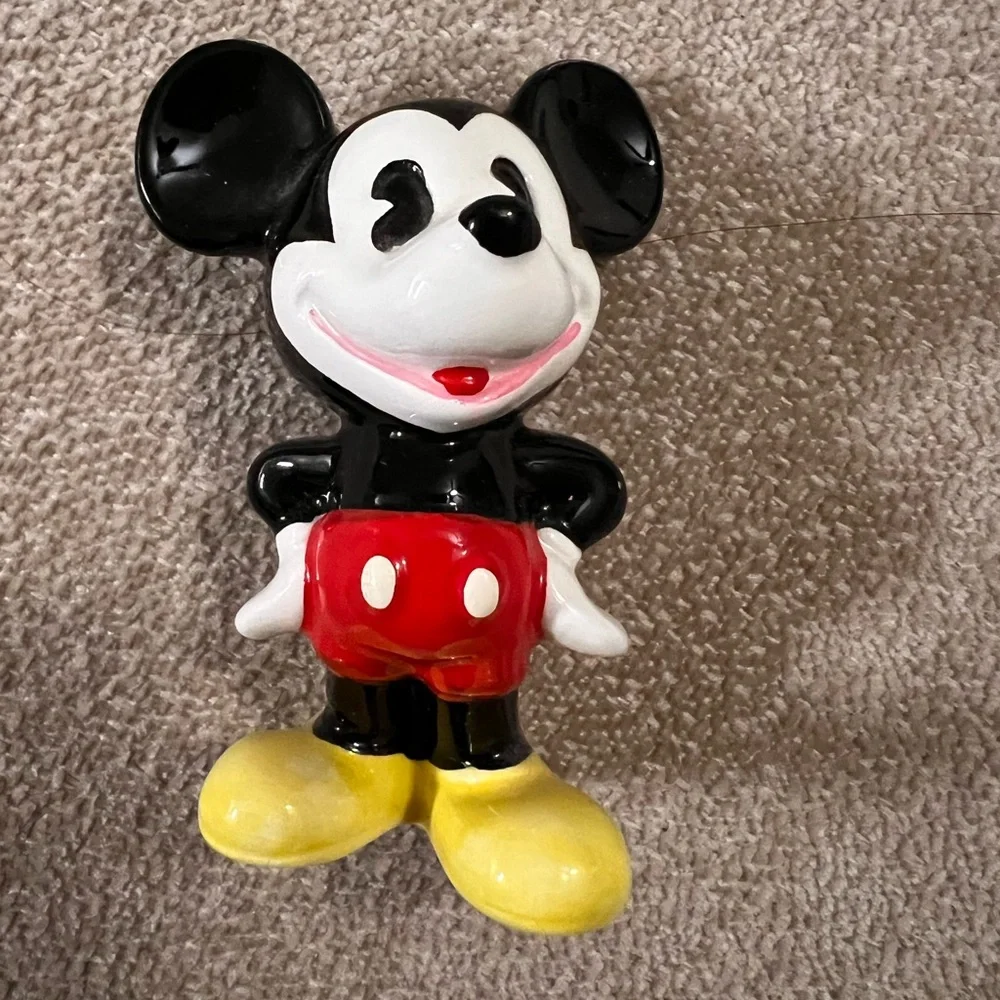 Japan Mickey and Minnie Mouse Figurine Set Vintage - Picture 2 of 6